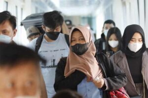 Data Posko Merak, pada periode 24 jam H+1 total penumpang yang telah menyeberang mencapai 50.156 orang (foto: dok ASDP)