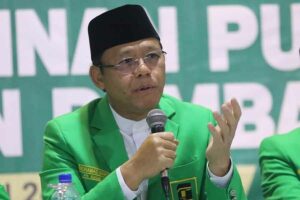 Dukung Ganjar jadi Capres, PPP Sebut KIB tidak Campuri Urusan Internal Parpol Plt Ketua Umum PPP Muhammad Mardiono (foto: facebook @OfficialDPPPPP)
