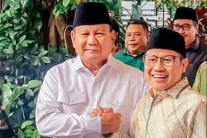 Prabowo Subianto bersama Muhaimin Iskandar (foto: istimewa)