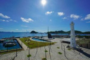 Proyek pekerjaan peningkatan fasilitas penunjang di Kawasan Labuan Bajo, Nusa Tenggara Timur (NTT), tempat diselenggarakannya KTT ASEAN (foto: istimewa)
