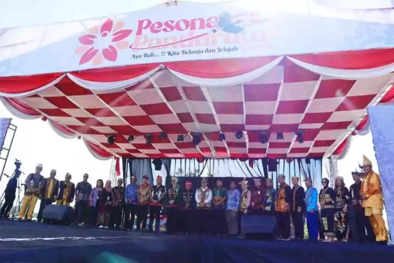 Kick-Off Gernas BBI dan Bangga Berwisata di Indonesia di Taman Tepian Kaltara Abadi, Tanjung Selor, Kalimantan Utara