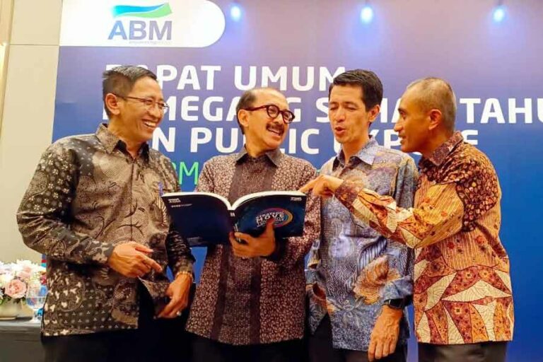 Gelar RUPS, ABM Torehkan Pendapatan sebesar 1,4 miliar Dollar AS Acara Public Expose yang dihadiri oleh BOD dan komisaris ABM Investama