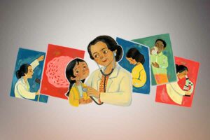 Google Doodle Hari Ini, Julie Sulianti Saroso Salah Satu Ahli Paru Pertama di Indonesia Google doodle hari ini, Prof. Dr. Sulianti SarosoDoodle (foto: istimewa)