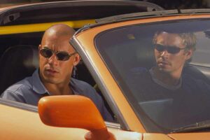 Vin Diesel dan Paul Walker, duo legendaris yang sukses membangun pondasi The Fast and the Furious (2001)