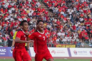 Menangkan Laga Semifinal SEA Games 2023, Indonesia bakal Tantang Thailand Menang dramatis 3-2 atas Vietnam, Timnas Indonesia melaju ke Final SEA Games 2023 Kamboja (foto: kemenpora)
