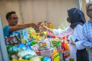 Gelaran Pasar Murah di Kota Bandung, Jawa Barat