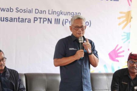 Direktur Utama Holding PT Perkebunan Nusantara III Persero, Mohammad Abdul Ghani