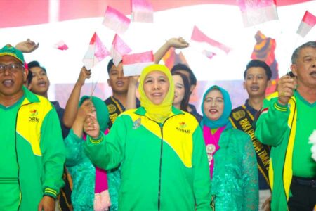 Gubernur Khofifah membuka FORDA di Gedung Graha Cakrawala Universitas Negeri Malang