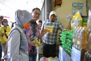 Harga barang kebutuhan di Pasar Nusukan cukup stabil