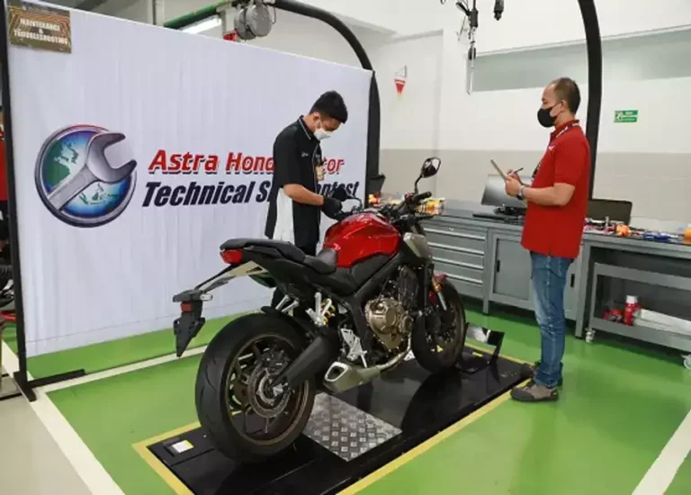 Honda Asia & Oceania Motorcycle Technician Skill Contest 2023 menguji para teknisi dengan materi uji yang lengkap