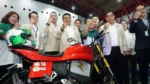 Kepala Staf Kepresidenan Moeldoko membuka pameran kendaraan listrik Periklindo Electric Vehicle Show (PEVS) 2023 di JiExpo Kemayoran, Jakarta