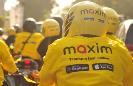 Maxim,layanan transportasi daring internasional yang telah beroperasi di Indonesia sejak tahun 2018