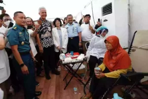 Gelar Baksoskes Tri Suci Waisak di Taman Lumbini, Walubi Beri Pelayanan Kesehatan untuk 8000 Warga Bakti Sosial Kesehatan (Baksoskes) Tri Suci Waisak 2567 BE - 2023, di Taman Lumbini, Kompleks Candi Borobudur