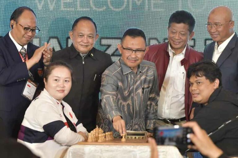 Penyelenggaraan kejuaraan catur Asian Zone 3.3 Chess Championships 2023 di Jakarta. (foto: dok kemenpora)