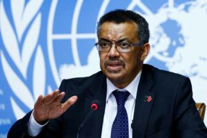 Direktur Jenderal WHO Tedros Ghebreyesus (foto: Facebook @UNGeneva)