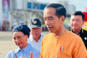 Persoalan di Myanmar akan jadi Bahasan Khusus di KTT ASEAN Labuan Bajo Presiden Joko Widodo di Bandara Internasional Komodo, Kabupaten Manggarai Barat, Provinsi Nusa Tenggara Timur (foto: BPMI Setpres)