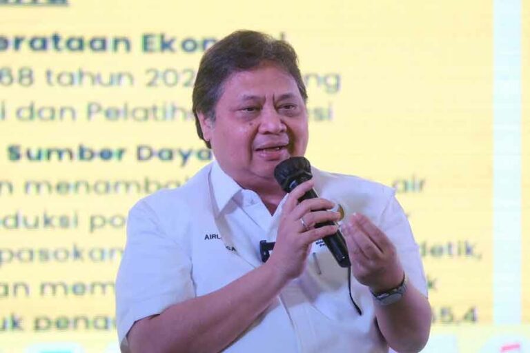 Menteri Koordinator Bidang Perekonomian Airlangga Hartarto