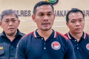 Kasat Narkoba Polres Metro Jakarta Barat AKBP Akmal di Polres Metro Jakarta Barat (foto: dok Humas Polres Jakbar)
