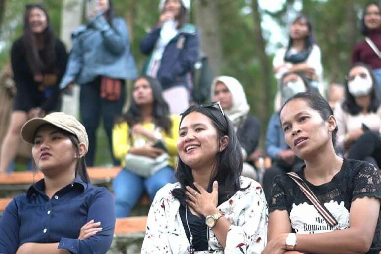 Sejumlah pengunjung di Toba Caldera Resort, Kecamatan Ajibata, Kabupaten Toba (foto: istimewa)