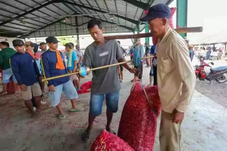 Pasar Bawang Sengon, Kecamatan Tanjung, Kabupaten Brebes, setelah revitalisasi