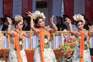 Pesta Kesenian Bali (PKB) ke-45 tahun 2023 membawa tema 'Segara Kerthi: Prabhaneka Sandhi' (Samudra Cipta Peradaban) yang memberikan makna tentang upaya pemuliaan laut sebagai sumber kesejahteraan dunia yang menjadi cikal bakal peradaban.