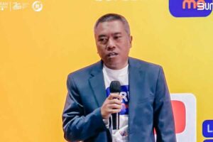 BRI Hadirkan Fasilitas One-stop Service Transaksi Valas Melalui BRImo Direktur Jaringan dan Layanan BRI Andrijanto saat memberikan paparan dalam Talkshow 'Mudah Transaksi Valas Bersama BRImo'