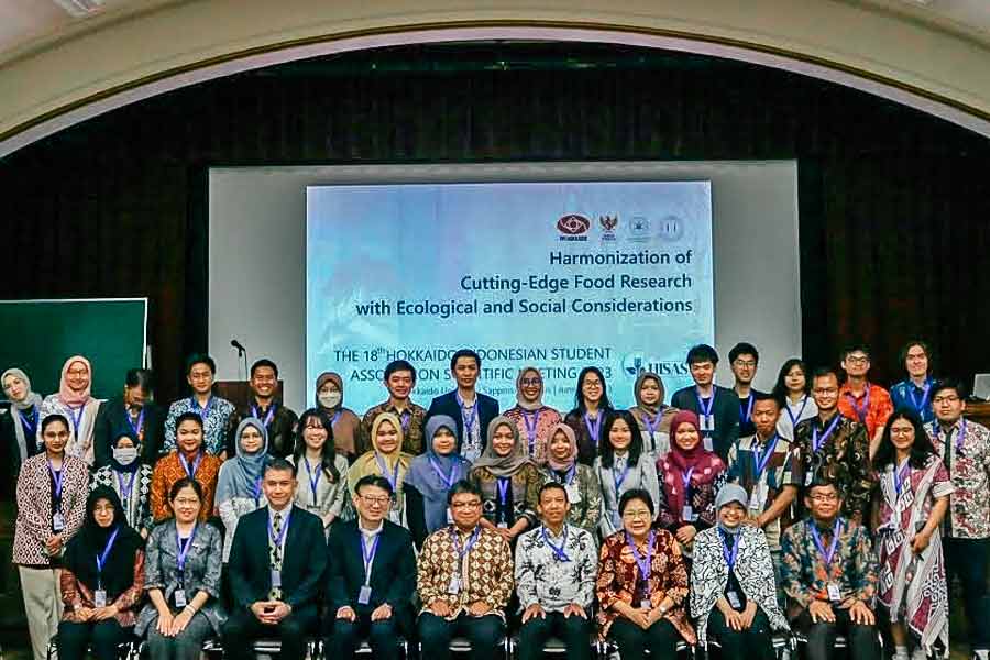 Peserta The 18th Hokkaido Indonesian Student Association Scientific Meeting (HISAS 18th) di Jepang.