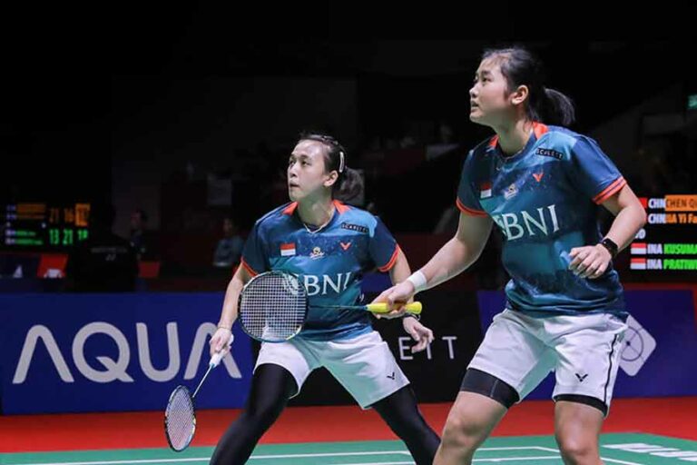 Akui Kemenangan Korsel, Pasangan Ganda Putri Indonesia Raih Runner Up Final Taipei Open 2023 Bermain apik, pasangan Febriana/Amalia mesti puas di posisi runner up Taipei Open 2023 (foto: Dok PBSI)