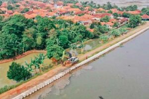 WSBP menyuplai menyuplai produk beton lining sebanyak 7.000 batang dan sloof sebanyak 3.500 batang dari Plant Subang, Plant Sadang, dan Plant Karawang