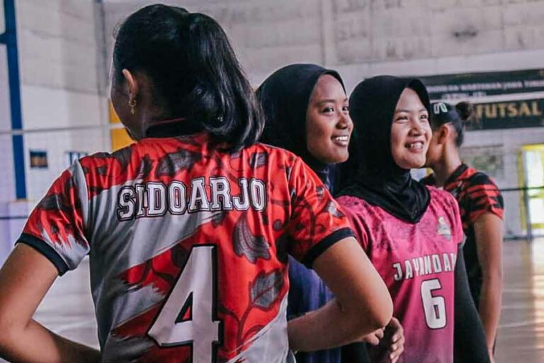 Sejumlah atlet yang mengikuti proses seleksi tim POP Provinsi Jawa Timur