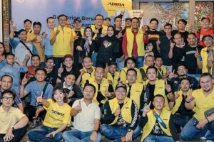 Peserta gathering Adira Finance di Artap Cafe