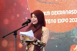 Ketua Dekranasda Jawa Tengah, Siti Atikoh Ganjar Pranowo