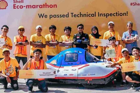 Tim Apatte62 Universitas Brawijaya Raih Juara di Shell Eco-Marathon Asia Pasifik dan Timur Tengah 2023 Tim Apatte62 Universitas Brawijaya (foto: dok beritajatim.com)