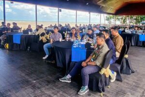PT Pertamina Hulu Indonesia Hadirkan Awak National Geographic dalam Workshop Kultur Bertutur Peserta Workshop Kultur Bertutur di Rocket Mahakam Beach Club (RMBC) Balikpapan