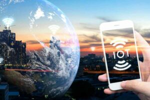 Schneider Electric Ingatkan Pentingnya Dekarbonisasi untuk Menghadapi Perubahan Iklim Ilustrasi penggunaan teknologi dalam mengurangi pemanasan global