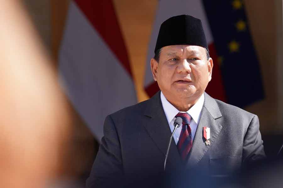 Menteri Pertahanan RI Prabowo Subianto