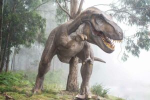 Ilustrasi Tiranosaurus Rex atau T-Rex (foto: Fausto García-Menéndez, unsplash)