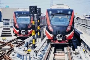 Uji coba dilakukan untuk memperkenalkan sekaligus mengajak masyarakat merasakan pengalaman baru menggunakan LRT Jabodebek.