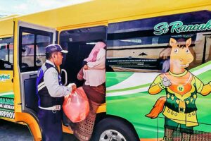 Warga terdampak yang sebelumnya mengungsi mulai kembali ke rumah masing-masing.