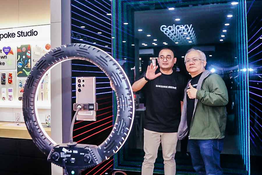 Pengalaman Infinity Photography Zone di Samsung Experience Store
