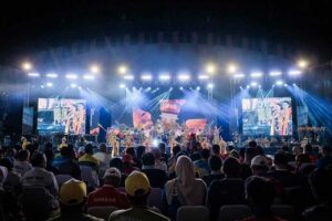 Pembukaan Pornas Korpri ke XVI GOR Indoor, Kompleks Stadion Jatidiri, Semarang