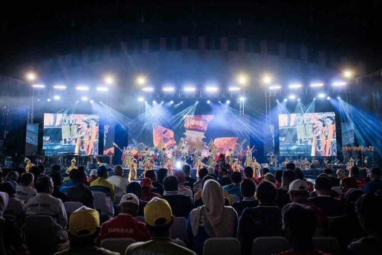 Pembukaan Pornas Korpri ke XVI GOR Indoor, Kompleks Stadion Jatidiri, Semarang