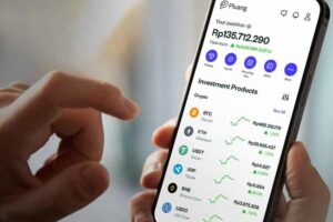 Ilustrasi penggunaan Pluang, platform investasi aset kripto