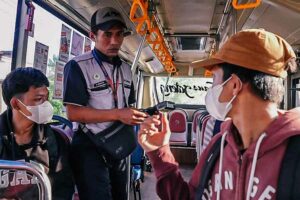 Transkasi pembayaran digital BRT (Bus Rapid Transit) Trans Jateng