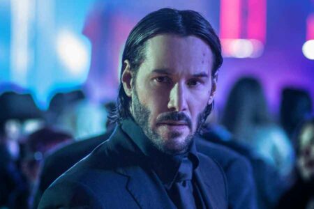 John Wick: Chapter 2 (2017), Saat Keanu Reeves Hadapi Jaringan Pembunuh Bayaran Internasional Keanu Reeves dalam salah satu adegan di film John Wick: Chapter 2 (2017)