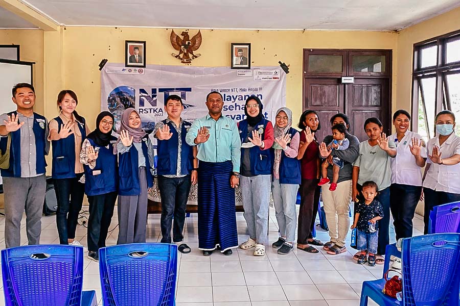 Para relawan RSTKA di Nusa Tenggara Timur
