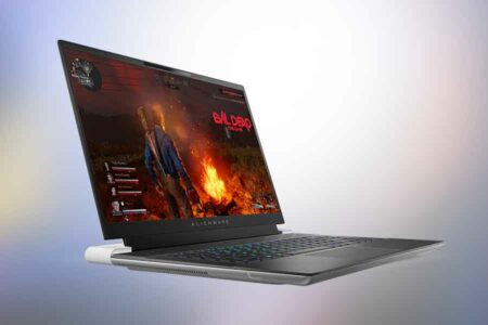 Alienware x16, salah satu laptop gaming terbaik saat ini (foto: dell.com)