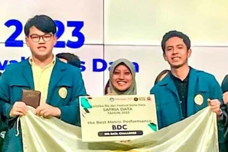 Big Data Challenge, Mahasiswa FTMM Unair Raih The Best Metric Performance dalam Satria Data 2023