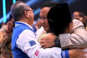 Zulkifli Hasan. Prabowo Subianto, dan Muhaimin Iskandar
