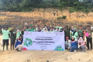 Dukung Pelestarian Lingkungan di Kutai Kartanegara, Pertamina EP Sangasanga Tanam 100 Pohon